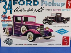 🌟 Trophy 1934 Ford Pickup 1:25 Scale 1000s Model Car Parts 4 Sale
