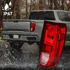 FIONE Tail Light Assembly Compatible with GMC Sierra 1500/2500 2019-2024