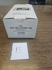 ERTL AMT 92 CHEVROLET GEO STORM GSI Dealer Promo Model 1:25 BENNINGTON BLUE 6155
