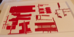 LOOK AMT LADDER CHIEF SCALE 1/25 MODEL KIT [ PARTS ONLY ] OPEN BOX