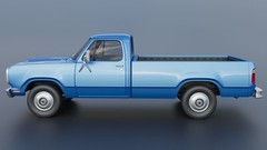 1/25 3d printed 1974 Dodge D100 pickup by Andrey Bezrodny