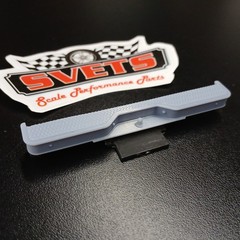 Vintage 1973-1987 GM Truck Rear Step Bumper W/Ball Receiver 3D Resin 1/24