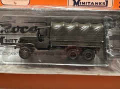 Roco Minitanks WWII US GMC M-34 2.5 T 6×6 Troop Cargo Truck