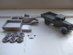 Lancer GAZ1 20mm Diecast WWII Russian Gaz 1 1/2 Ton Truck