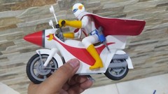 Gekko Kamen, Moonlight Mask, Capitán Centella and Bike 1/12 Scale 8,5 Inches
