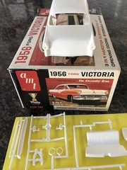 Vintage Original Amt 1956 Ford Victoria Haulin Henry #2156 Trophy Series Kit