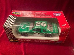 1992 Revell Quaker State Thunderbird #26 Brett Bodine Die Cast new Lot 323