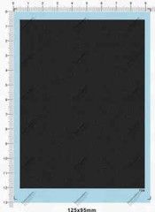 Universal Carbon Fiber black twill stripe markings Car Model Water Slide Decal