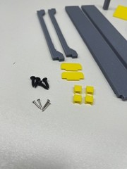 4 Post Lift for Display or Diorama in 1/24th, 1/25th Scale for model car display