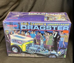 1997 Polar Lights CARL CASPER’S UNDERTAKER DRAGSTER 1/25 Model Kit – NIB