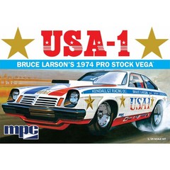 MPC 828 1/25 Bruce Larson USA-1 Pro Stock Vega Plastic Model Kit