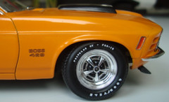 FORD Mustang Race Car Custom Classic18Boss GT 1:24Built Model12Carousel Org1969