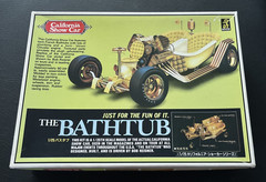vintage 1976 CALIFORNIA SHOW CAR THE BATHTUB 1/25 MODEL DOYUSHA sealed parts