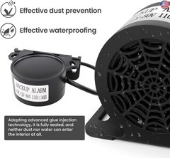 MIRKOO Backup Alarm 110dB 12V-80V DC Waterproof Industrial Heavy-Duty Backup
