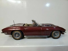 Corvette1963Chevrolet55Chevy57StingRay Race Car Custom Built Metal Model