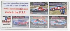 Salvino JR Models “STP” Richard Petty 1976 Dodge Charger 1/25 Model Car Kit