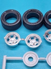 Revell AMT Ertl MPC Monogram MPC 1/25 Model Part 1968 El Camino Custom Wheels