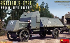 MINIART 39006 1/35 SCALE British B-Type Armoured Lorry Model Kit