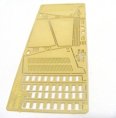 Photo-etched detailing Hoods set for Mersedes-Benz 320 by ICM 35540, 1:35
