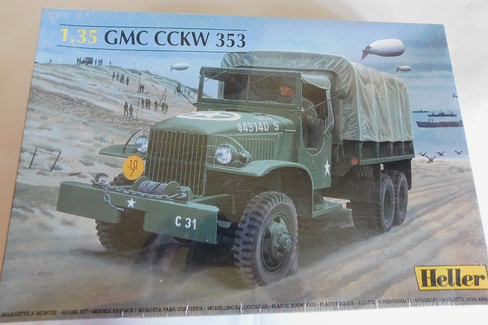 Heller 1.35 GMC CCKW 353 #81121 New in Shrink Wrap