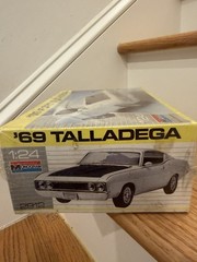 Monogram 1969 Ford Talladega 1/24 Scale Model Kit Imported Vintage Rare