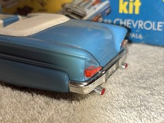 VERY RARE!! Vintage SMP 1958 Chevrolet Impala CONVERTIBLE Model Car Kit. NICE!!
