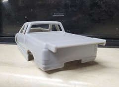 1/24 scale resin 3d printed Dodge Dakota pro stock drag body model slot car