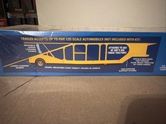 AMT Haul away Trailer 5-car Automobile Transporter #8252 Released in 1998 NEW