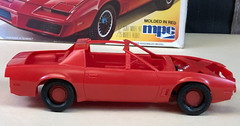 Started ~ 1982 MPC 1:25 Scale Model Kit PONTIAC FIREBIRD T-ROOF #1-0832 AS-IS
