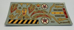 AMT Decals 1:24-1:25 Scale Fits 1936 Ford Coupe Gasser Rare Vintage