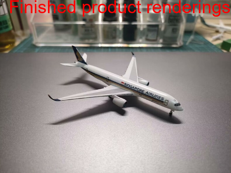 3D printing 1/700 Airbus A350-900 passenger aircraft Unpainted/1pc