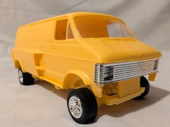 Vintage MPC Gold Rush Dodge Van 1/25 Model Kit Built Complete w/ Instructions…