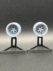 1/24 Resin Super Wide 3D Printed Wheel Set