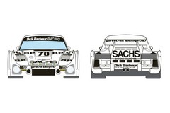 Decalcas 1:24 Scale Decal Porsche Kremer 935 K3 Dick Barbour 1980 # DCL-DEC0038