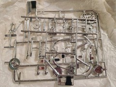 Monogram Jaguar XKE 1:25 Model Car Kit~ PARTS ONLY