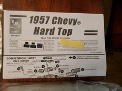 AMT/Ertl Boyd Coddington American Hot Rod 1957 Chevy Hard Top 1:25 New Open Box