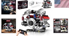 Model Engine Kit for Kids & Adults – 700 Pieces