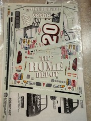 Large Lot of Nascar Model Car Water Slide Decals – Sponsors, Drivers, Goodyear
