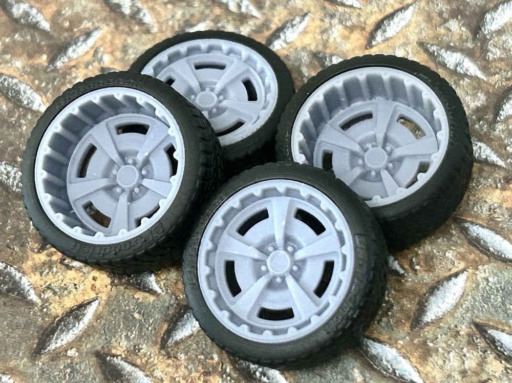 Resin 21/20 Inch: “Centerline 631” Model car Wheels/Tires 1/24 1/25 scale