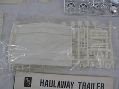 1972 AMT 1/25 Tournament of Thrills Transporter Set Ford C-900 w/ 5 Car Trailer