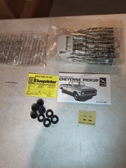 A10E AMT Ertl 1972 Chevrolet Fleetside Model Car Kit 1:25 6691 ~ Sealed bags