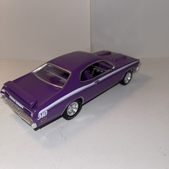 1971 Plymouth Duster 340 Built Model Car 1/25