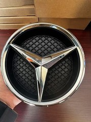 Car Front Grille Star Emblem Logo for Mercedes Benz W207 W212 W205 A/B/C/E/GL