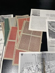 Vintage Revell Lindberg Walthers Model Kit Instructions More