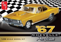 AMT 1967 Chevy Chevelle Pro Street 1:25 Model Kit AMT876 NEW Factory Sealed