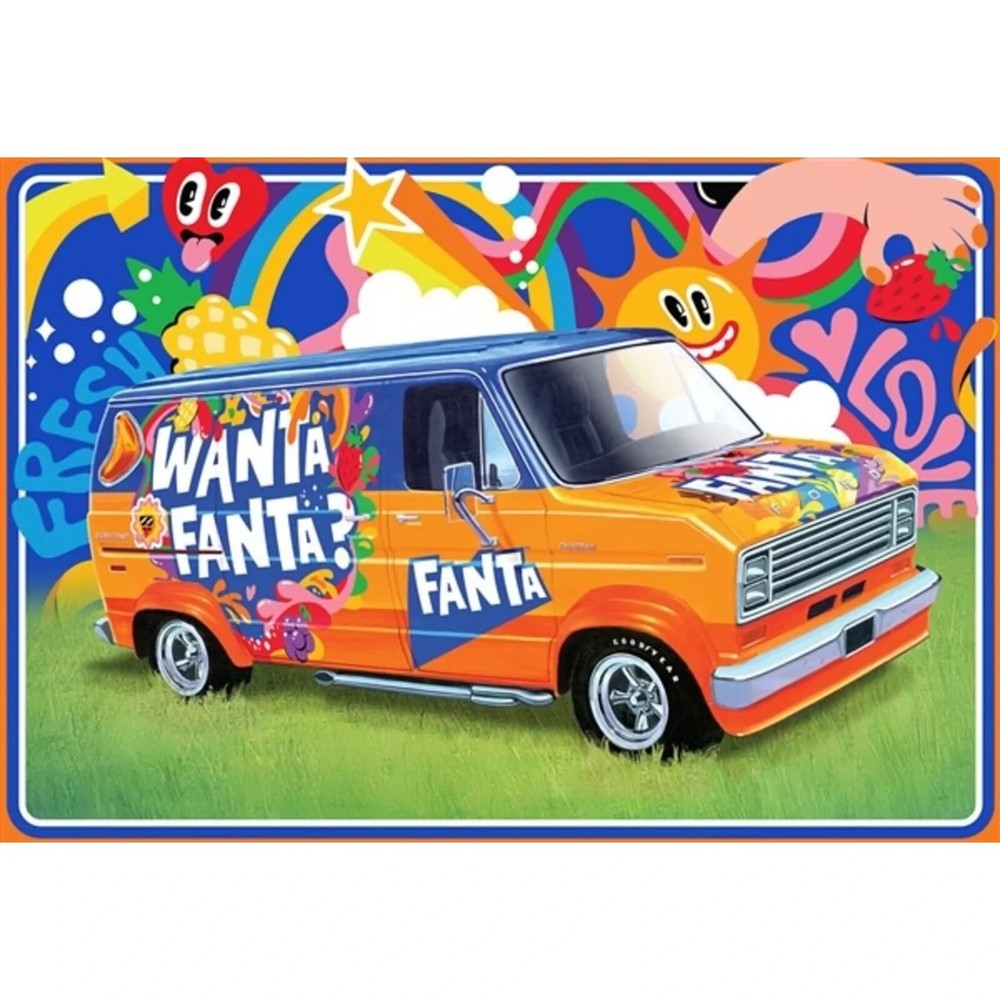 AMT 1/25 Fanta 1977 Ford Fantasy Van Model Kit