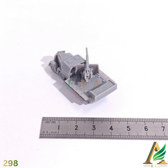 1/144 German Sd.Kfz. 7/1 Flak 38 Half-Track Unpainted Resin Model Kit WWII