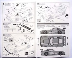 TAMIYA 1/24 Mercedes AMG GT3 sports car series #24345 scale model kit