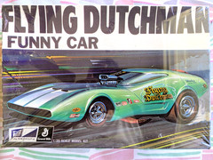 *ULTRA RARE! *FACTORY-SEALED *ORIGINAL VINTAGE MPC FLYING DUTCHMAN FUNNY CAR KIT