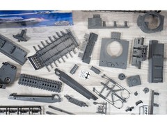 TIGER I TANK “GERMAN ARMY” 1/35 SCALE SNAP ON MODEL KIT AIRFIX QUICKBUILD J6041